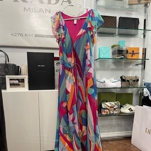 Vintage Diane Von Furstenburg maxi dress